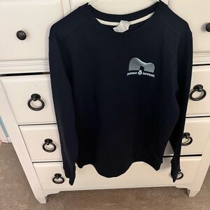 Women size small navy blue sweatshirt!